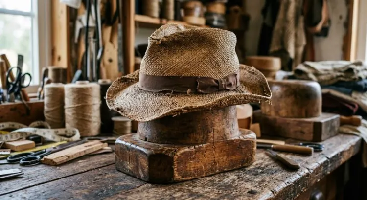Comment redonner sa forme à un chapeau écrasé ?