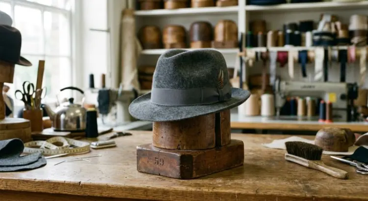 Comment agrandir un chapeau trop serré ?