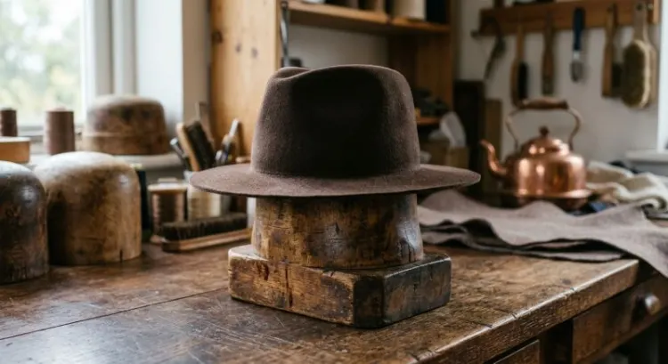 Comment reformer un chapeau avec de la vapeur ?