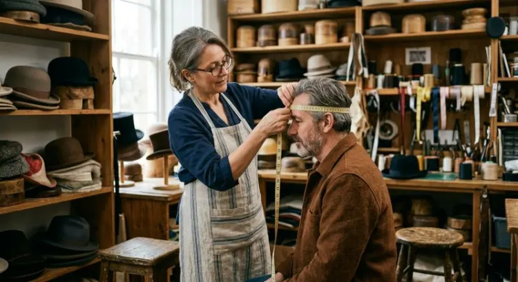 Comment ajuster un chapeau légèrement trop grand ?