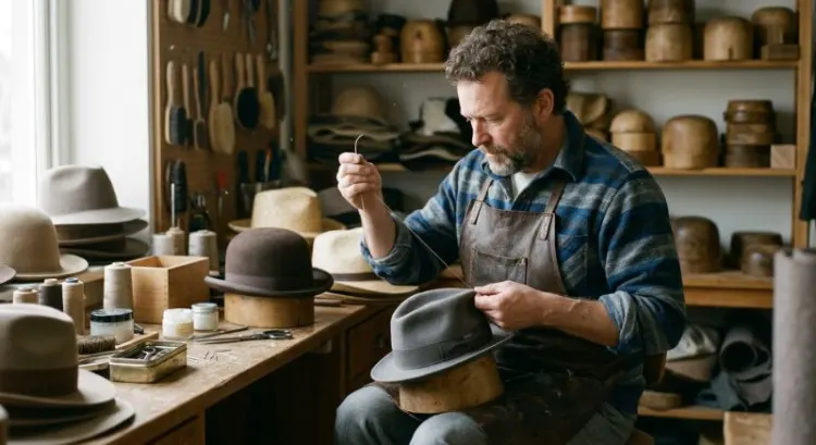 Où faire nettoyer ou réparer un chapeau de qualité ?