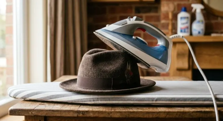 Comment reformer un chapeau avec de la vapeur ?