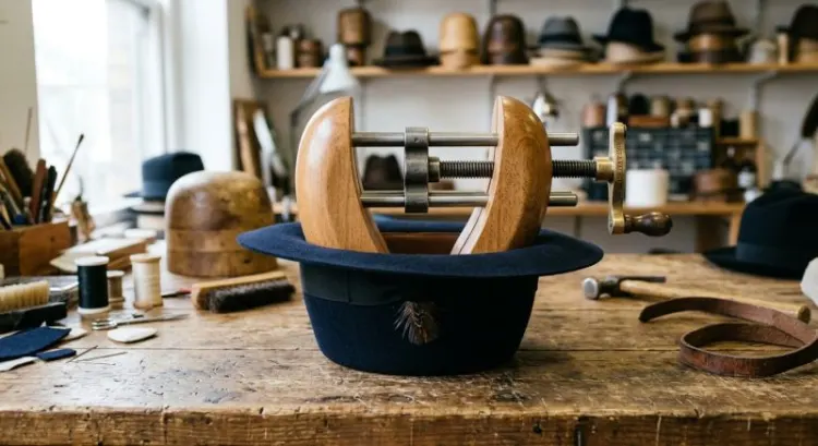Comment agrandir un chapeau trop serré ?