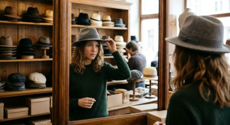 Quel chapeau choisir pour un visage rond ?