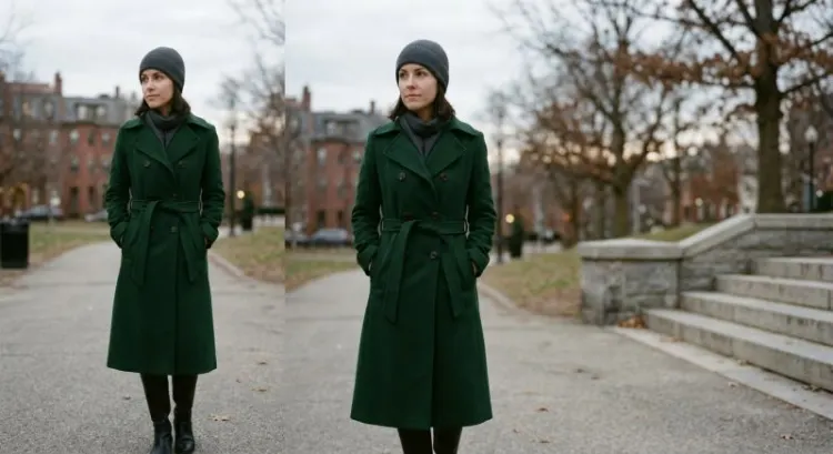 Quel bonnet élégant porter avec un manteau habillé ?