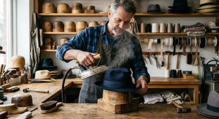 Où faire nettoyer ou réparer un chapeau de qualité ?