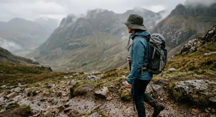 Quel chapeau choisir pour la randonnée et la pluie ?