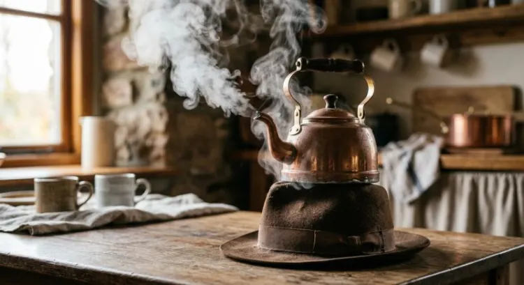 Comment redonner sa forme à un chapeau écrasé ?